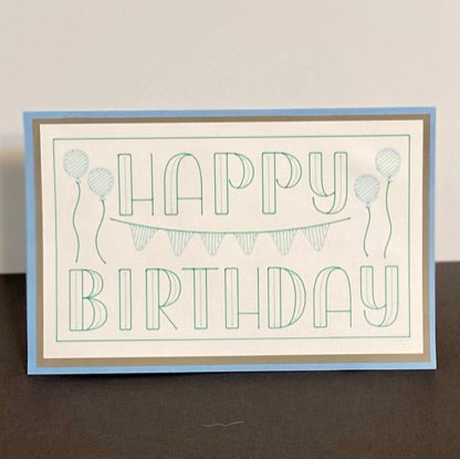 Happy Birthday Banner Card