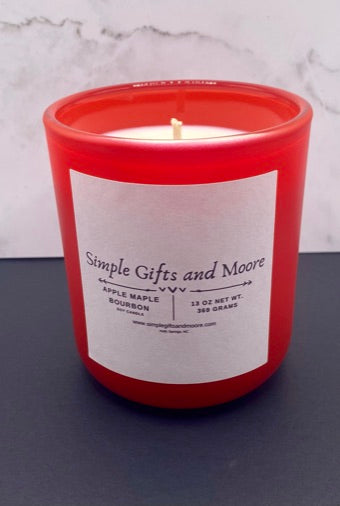 Apple Maple Bourbon Candle