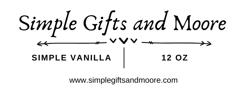 Simple Vanilla Candle