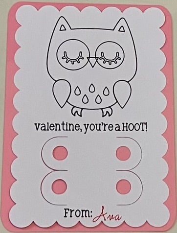 Valentine's Color Cards