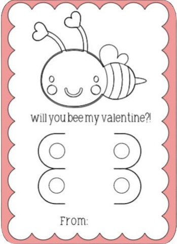 Valentine's Color Cards