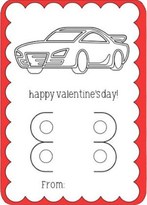 Valentine's Color Cards