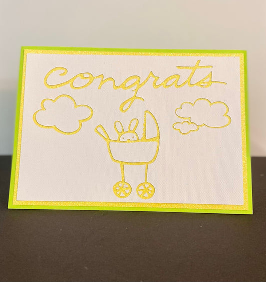 Congrats Baby Card