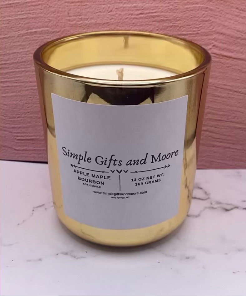Apple Maple Bourbon Candle