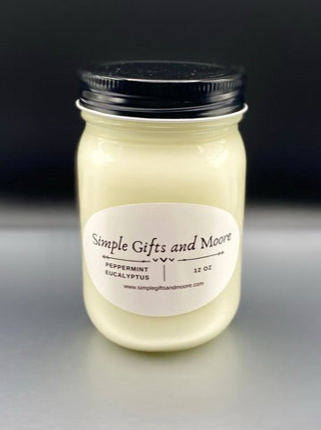 Peppermint Eucalyptus Candle